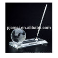 Conjunto de suporte de caneta globo de cristal para o Office OSM021